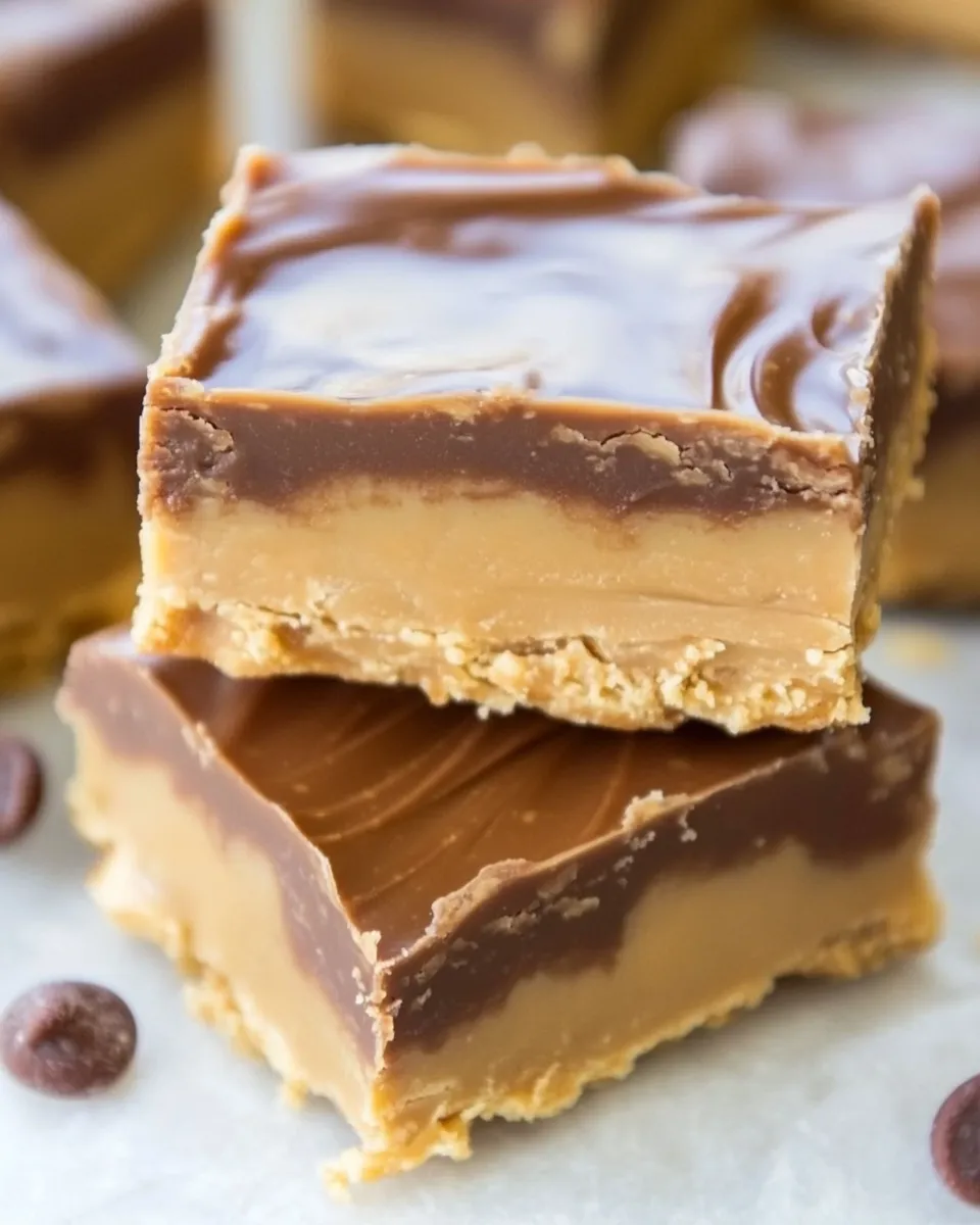 Classic Healthy Peanut Butter Bars image