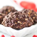 Homemade Heart Healthier Chocolate Oatmeal Cookies recipe photo