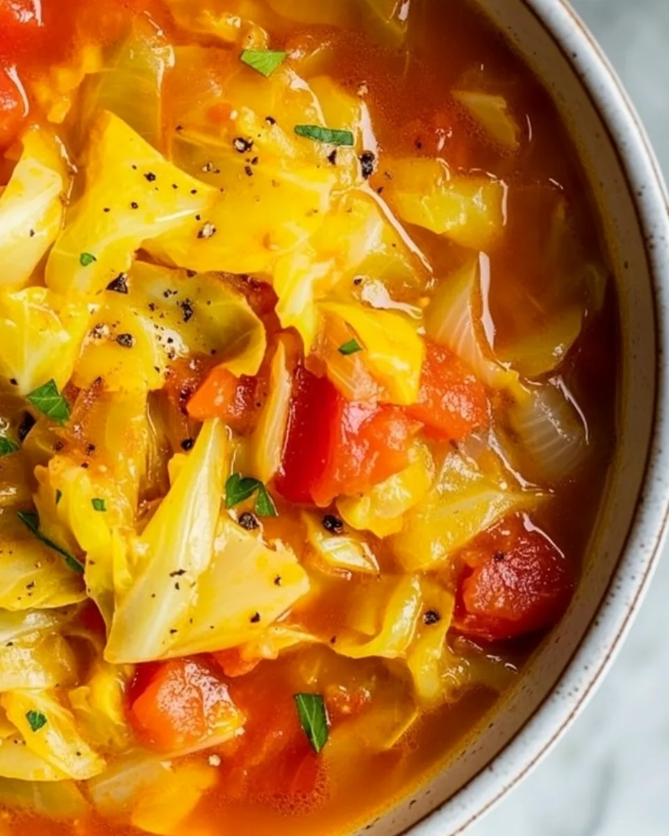 Homemade Hearty Cabbage Soup photo