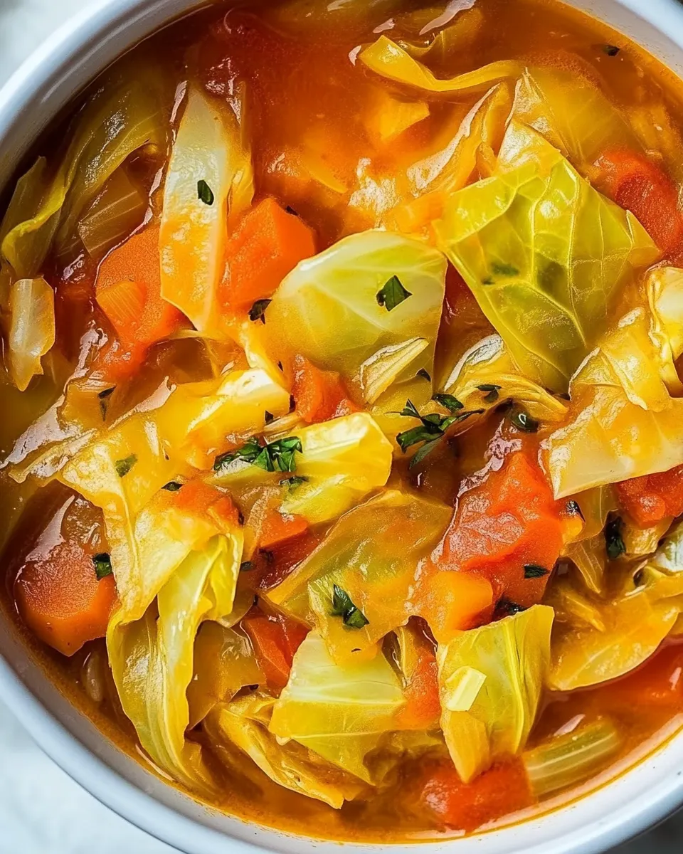 Classic Hearty Cabbage Soup image