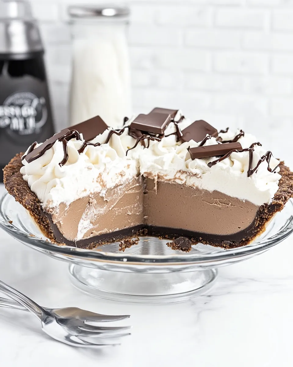 Easy Hershey Pie recipe photo