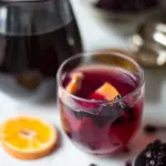 Homemade Hibiscus Elderberry Ginger Tea photo