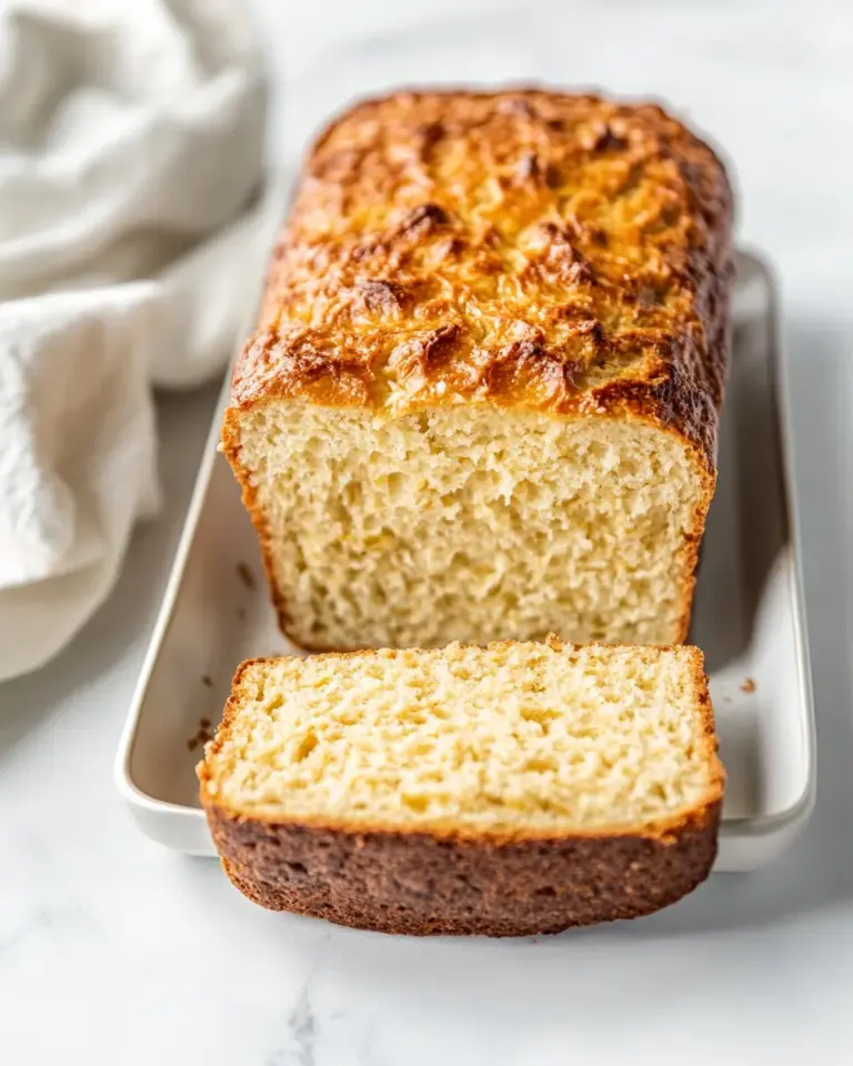 Homemade High Protein Cottage Cheese Bread photo
