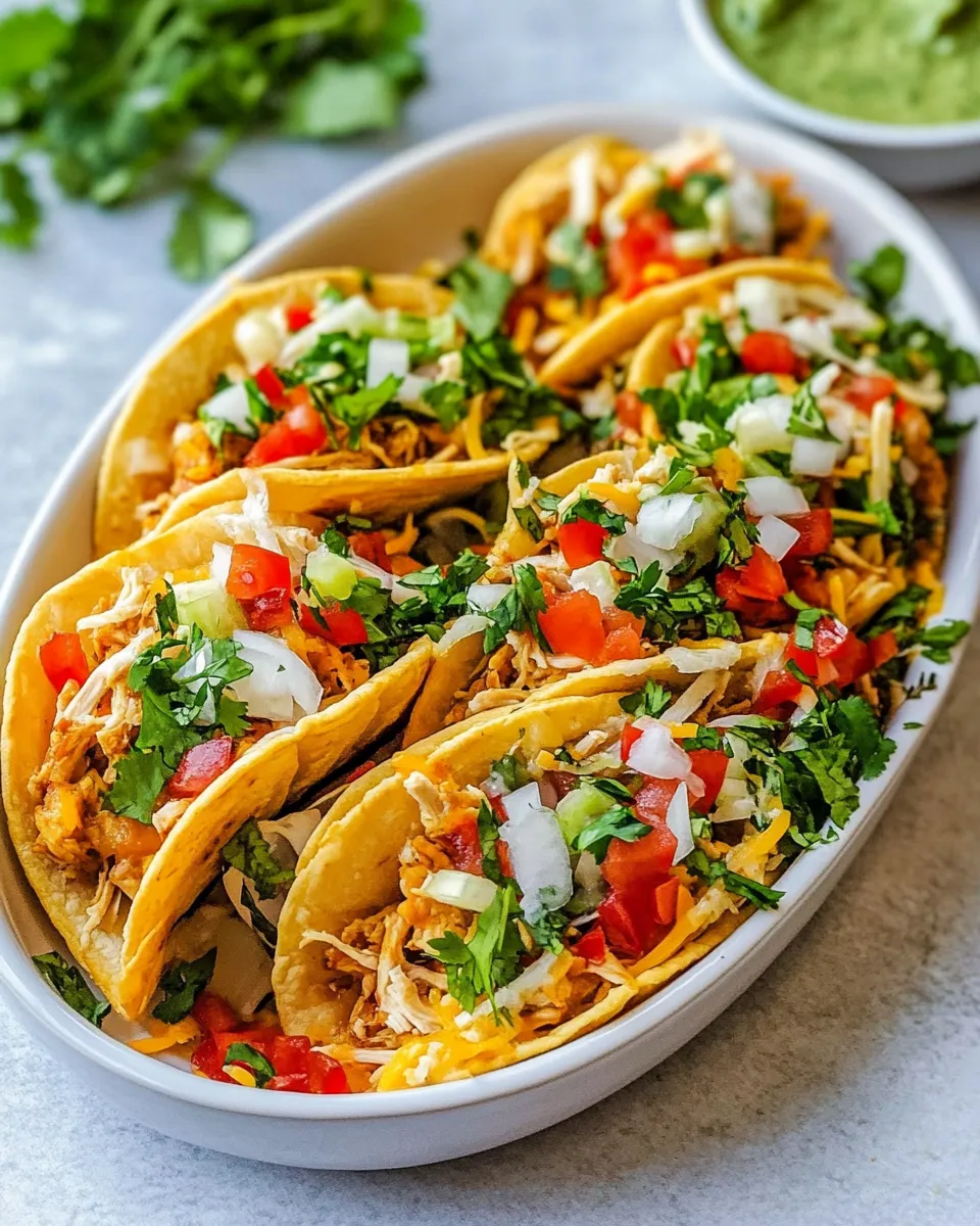 Savory Homemade Chicken Chalupas recipe photo