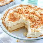Delicious Homemade Coconut Cream Pie photo