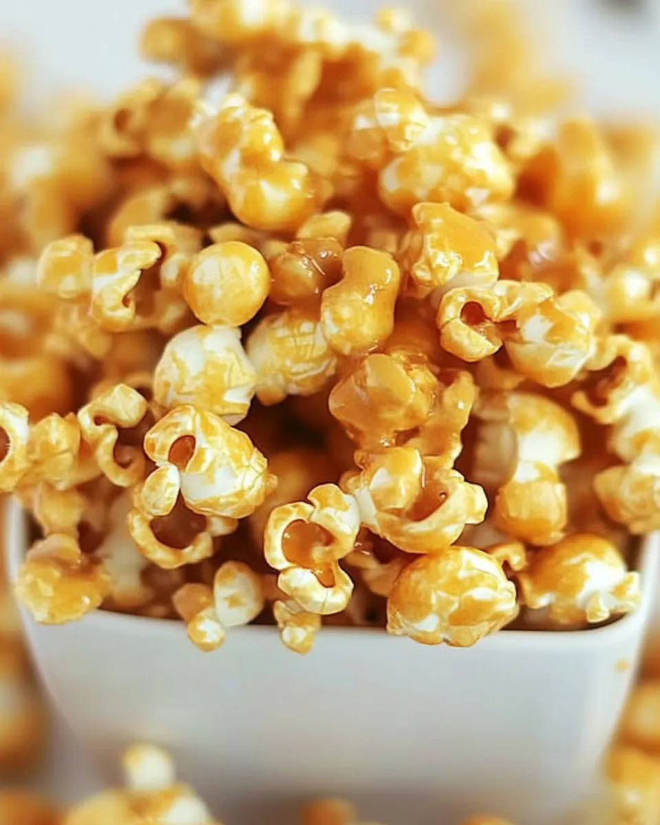 Homemade Cracker Jacks Popcorn Recipe photo