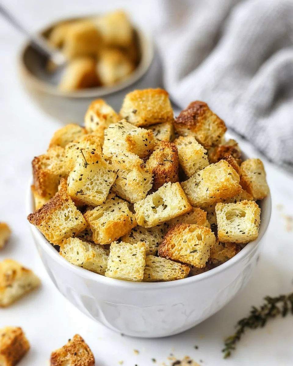 Delicious Homemade Croutons Recipe image