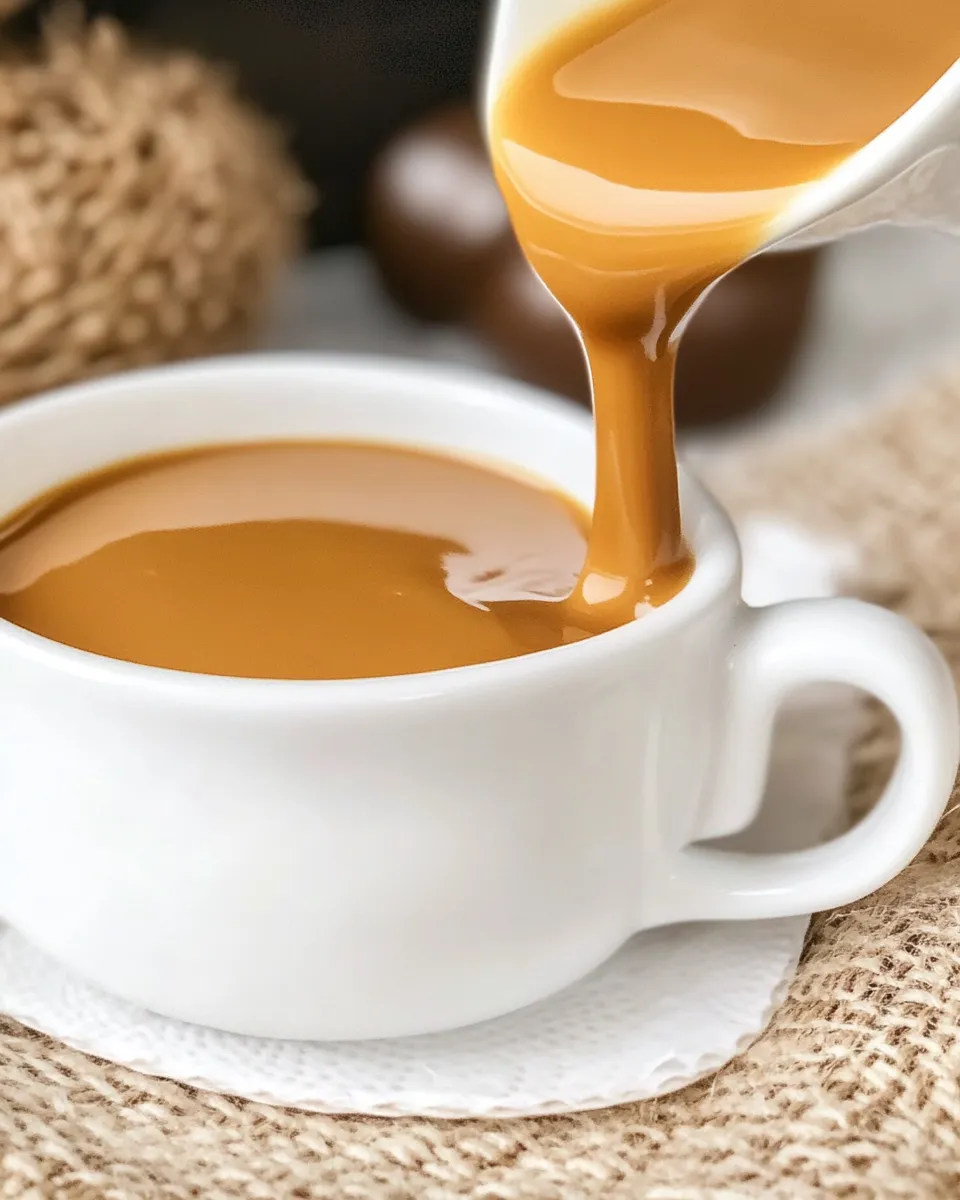 Delicious Homemade Dulce de Leche Coffee Creamer image
