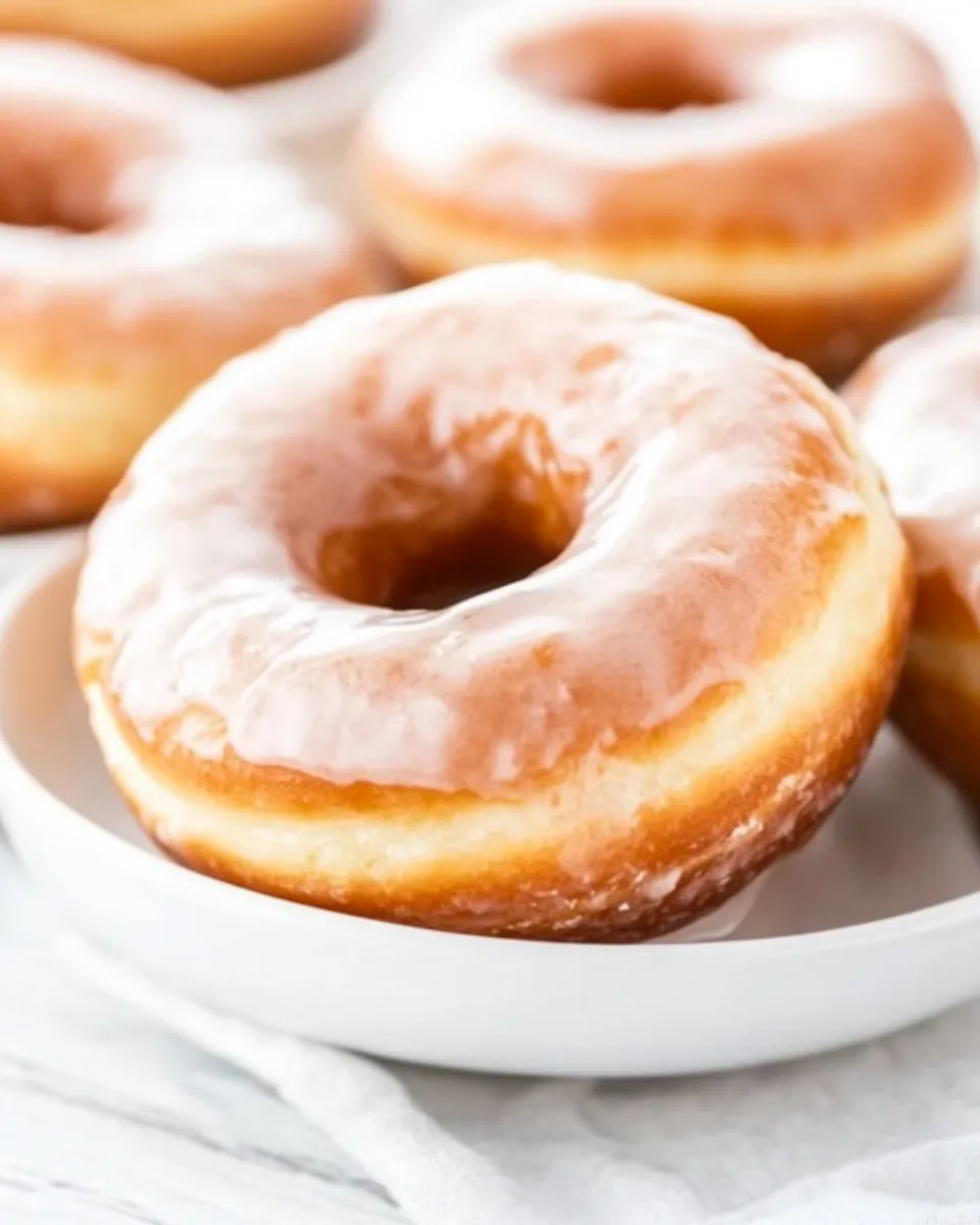 Quick Homemade Glazed Donuts dish photo