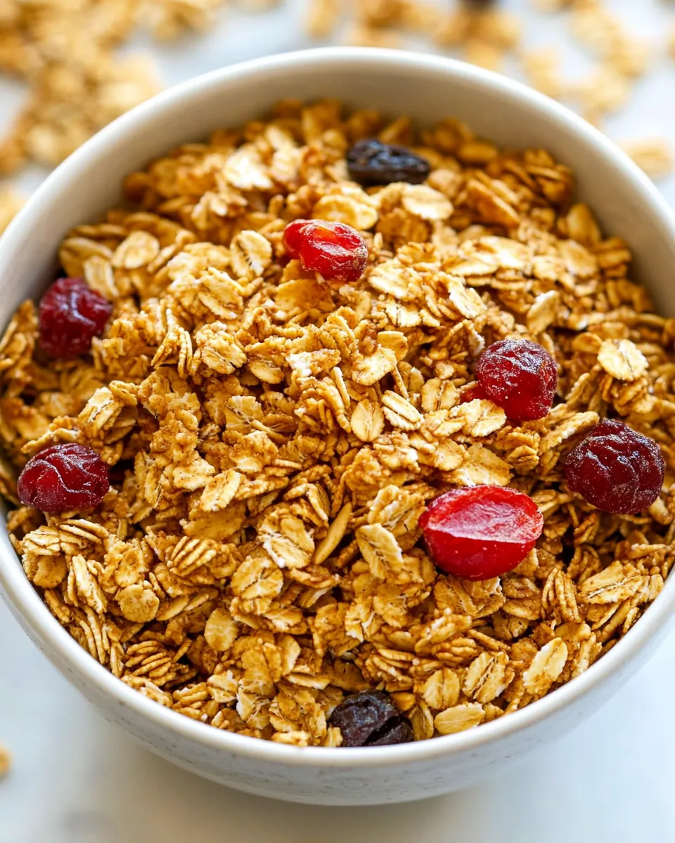 Easy Homemade Granola Recipe photo