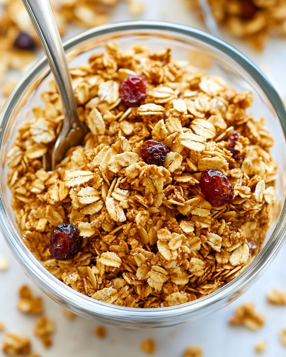 Best Homemade Granola Recipe dish photo