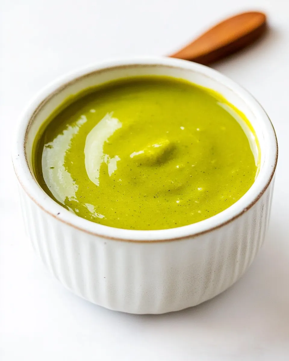 Fresh Homemade Green Enchilada Sauce dish image