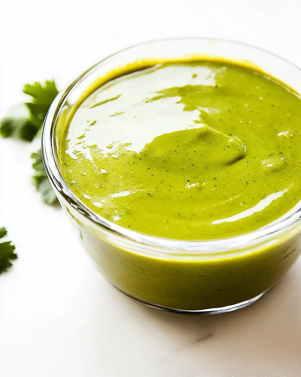 Delicious Homemade Green Enchilada Sauce photo