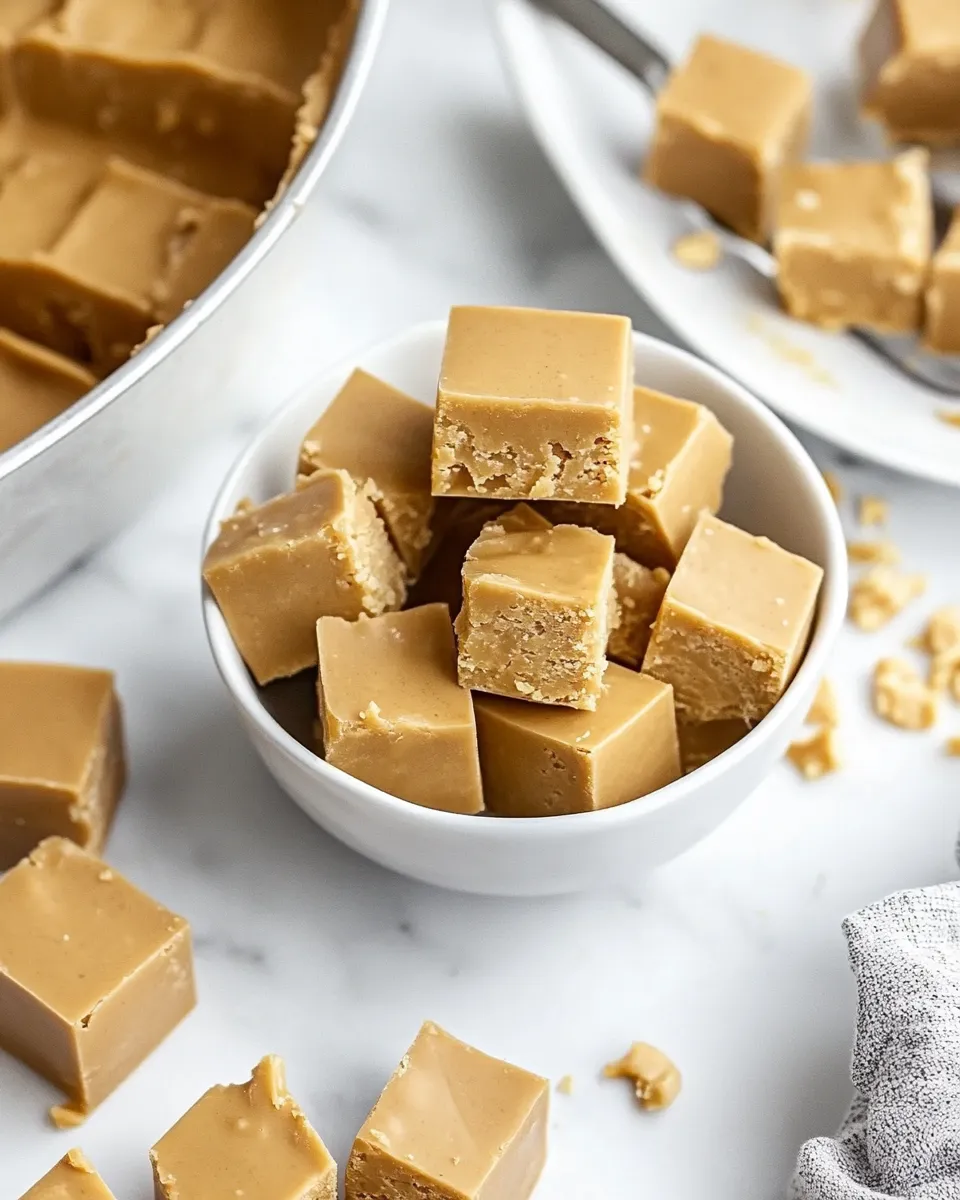 Ultimate Homemade Peanut Butter Fudge shot