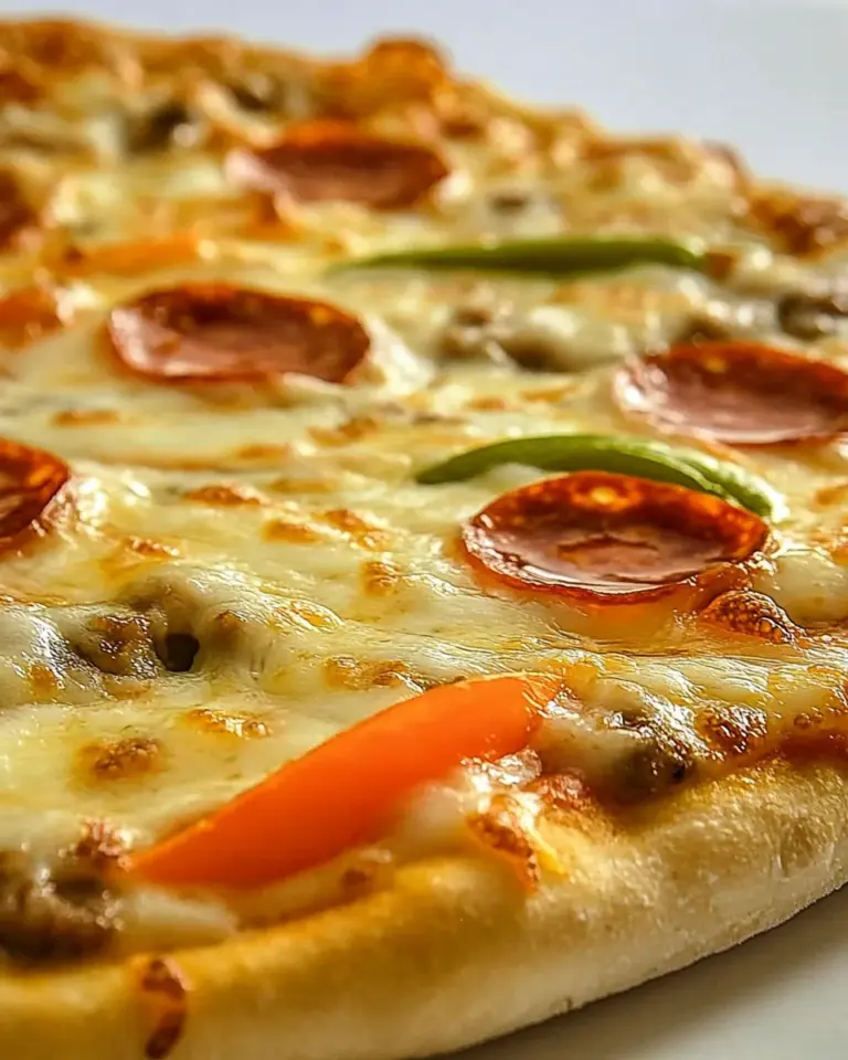 Classic Homemade Pepperoni Pizza photo