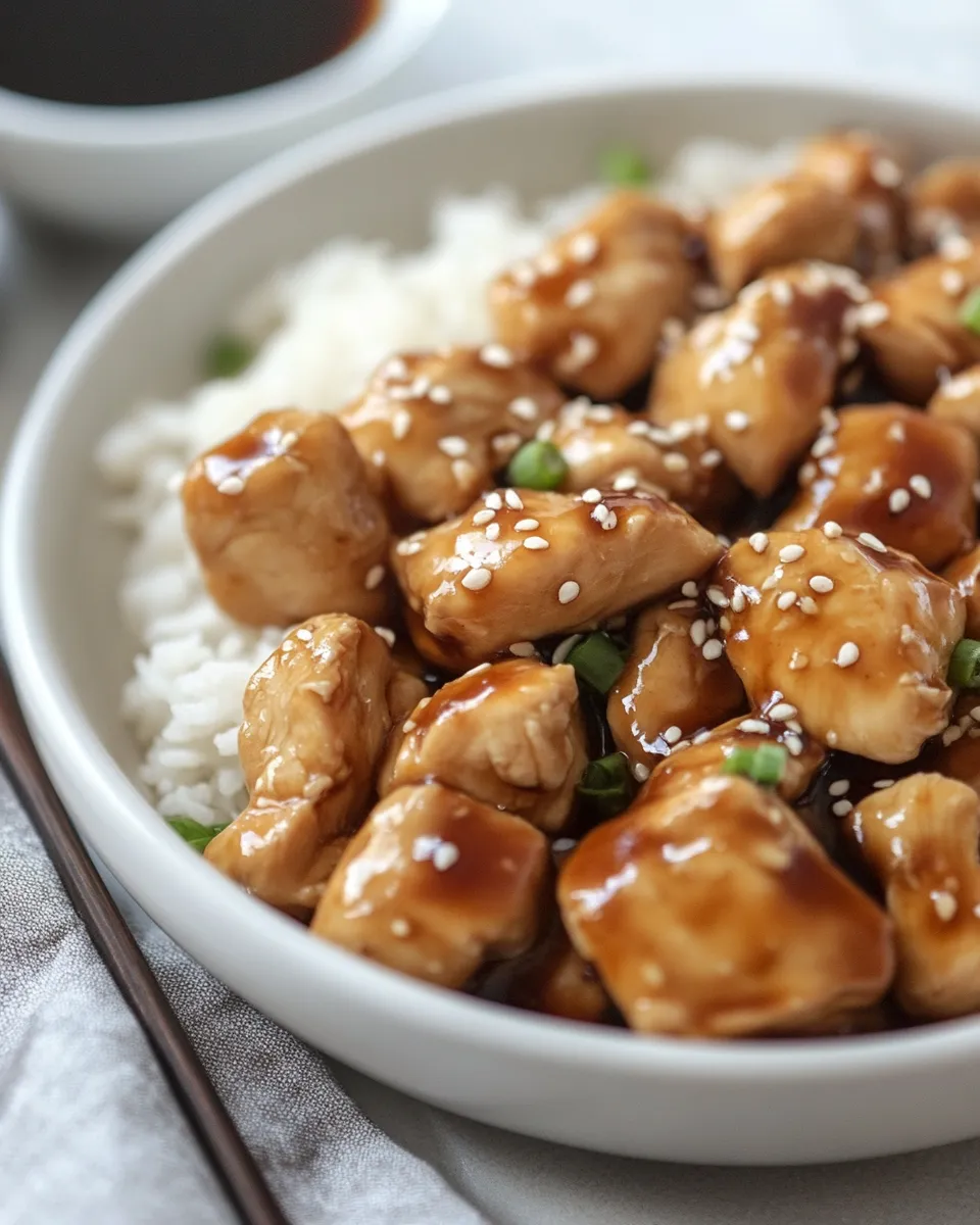 Easy Homemade Teriyaki Chicken photo
