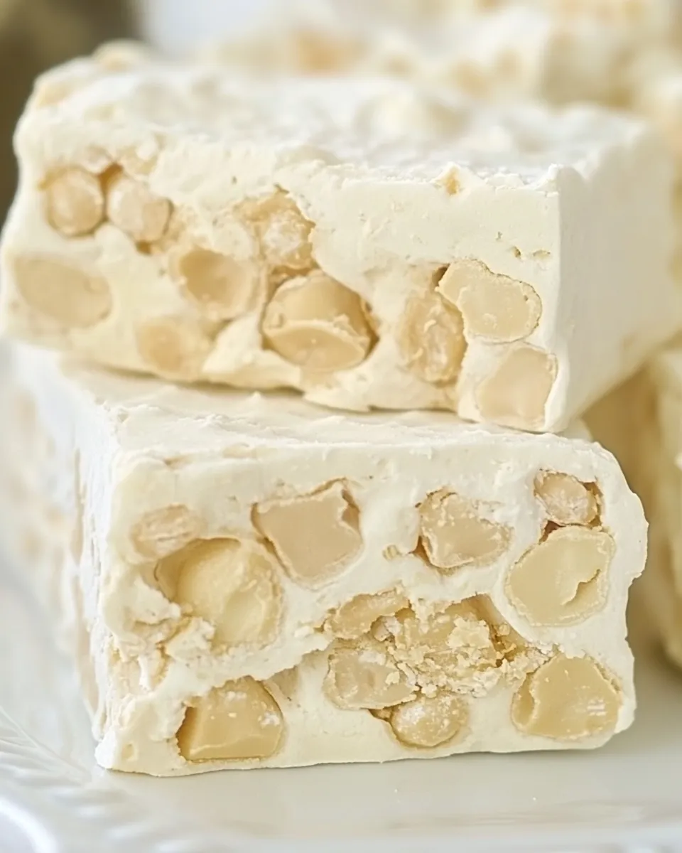 Easy Homemade Torrone recipe photo
