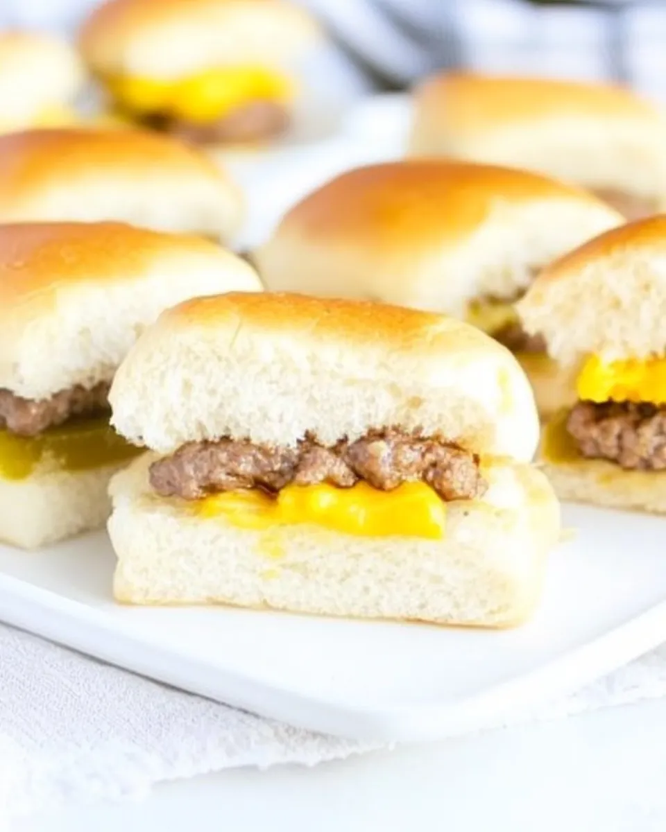 Delicious Homemade White Castle (Copycat) Sliders Recipe image