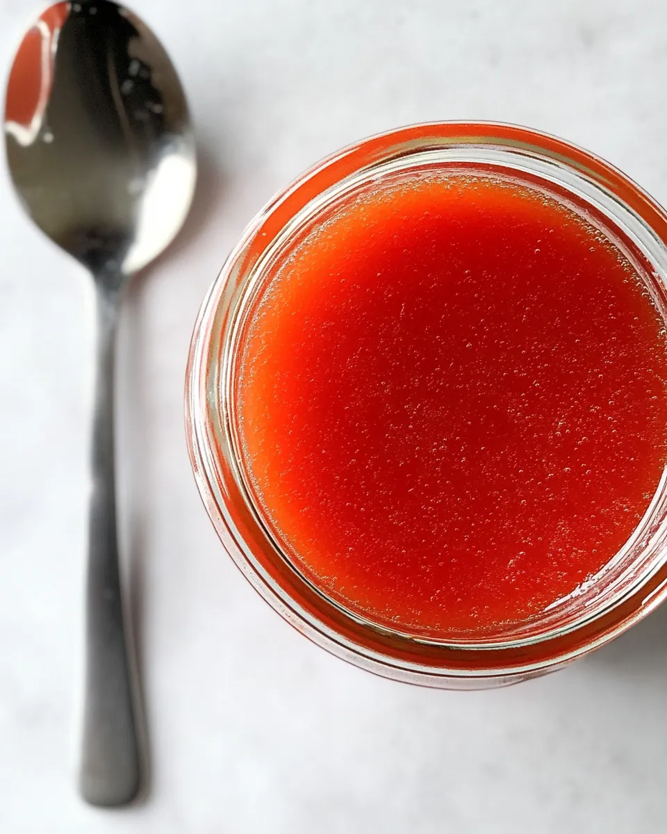 Easy Honey Buffalo Sauce food shot