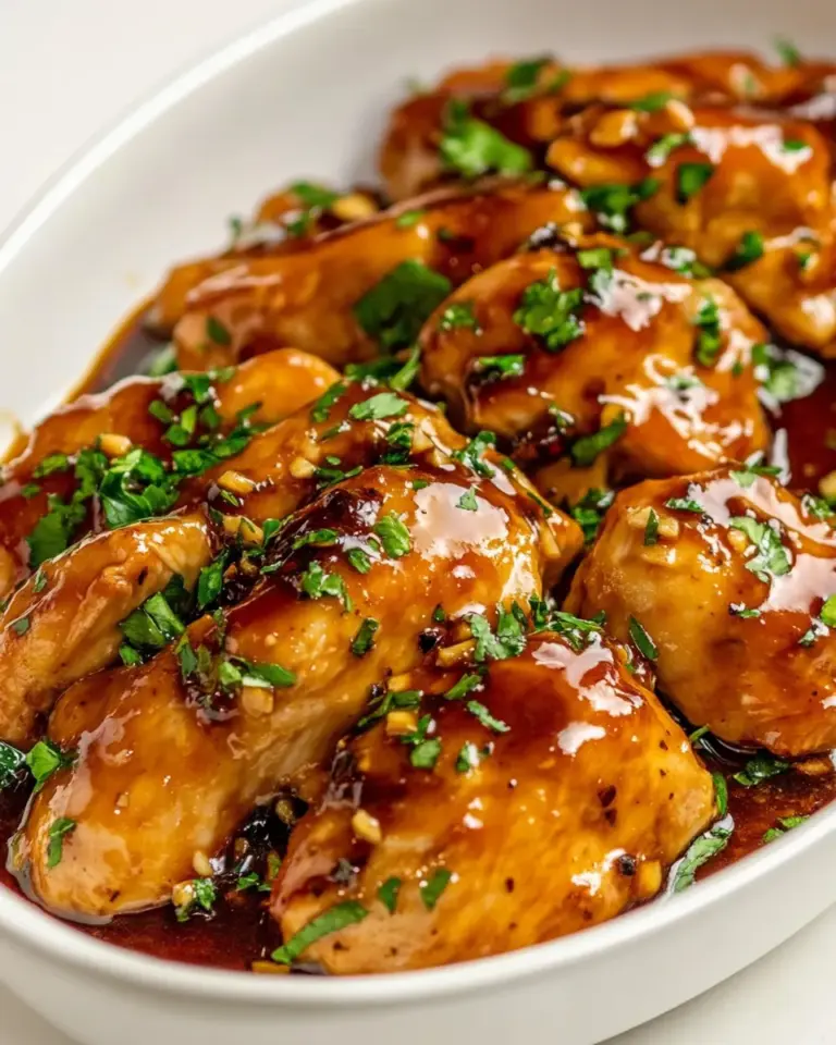 Homemade Honey Garlic Chicken recipe photo