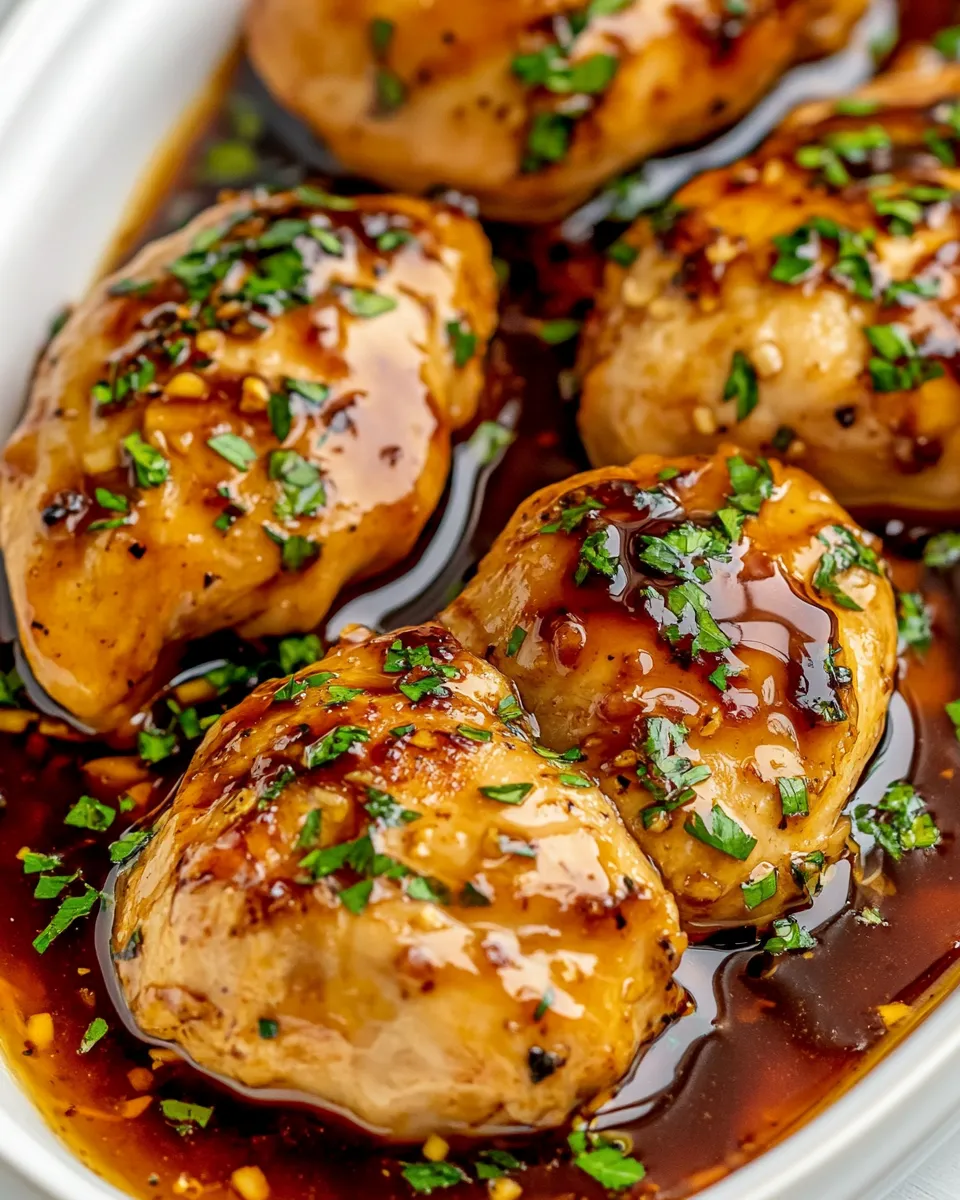 Classic Honey Garlic Chicken dish photo