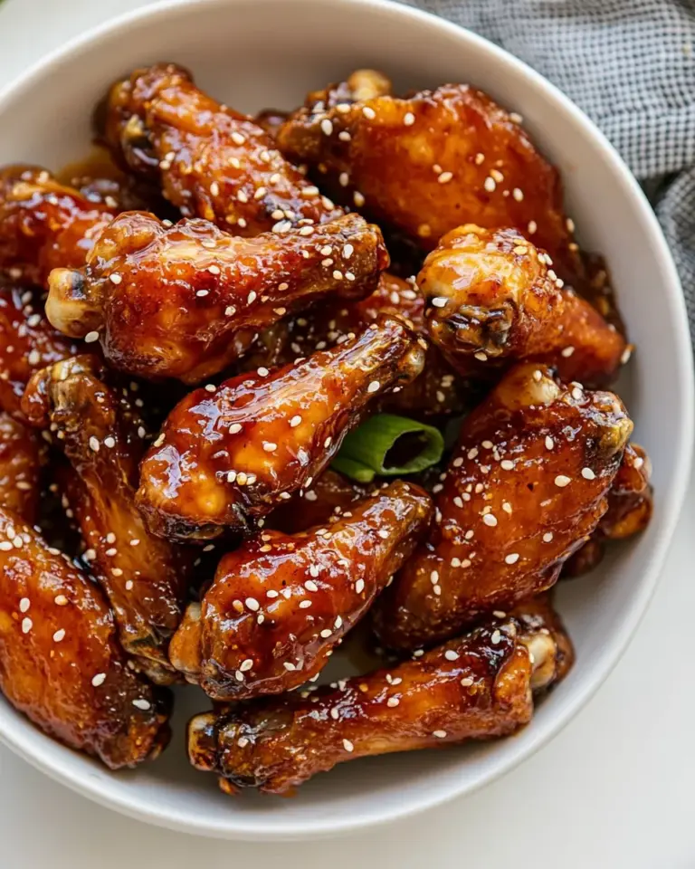 Easy Honey Garlic Soy Chicken Wings photo
