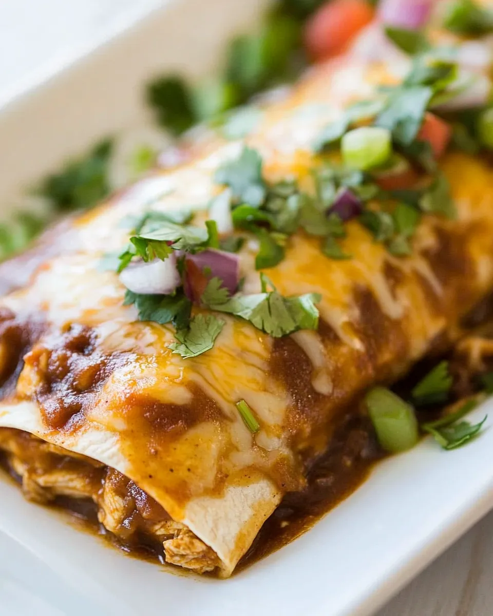 Classic Honey Lime Chicken Enchiladas image