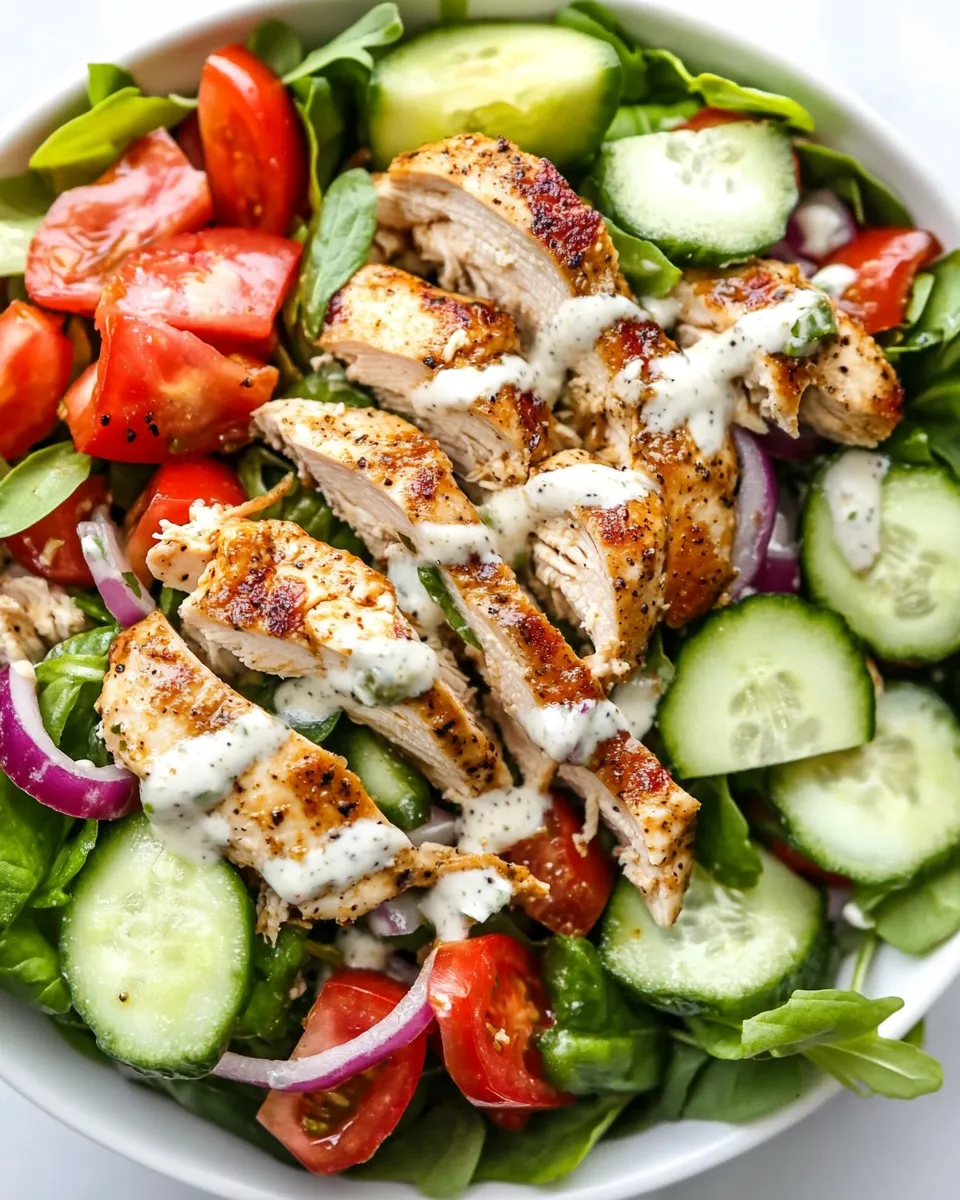 Classic Honey Mustard Chicken Salad image