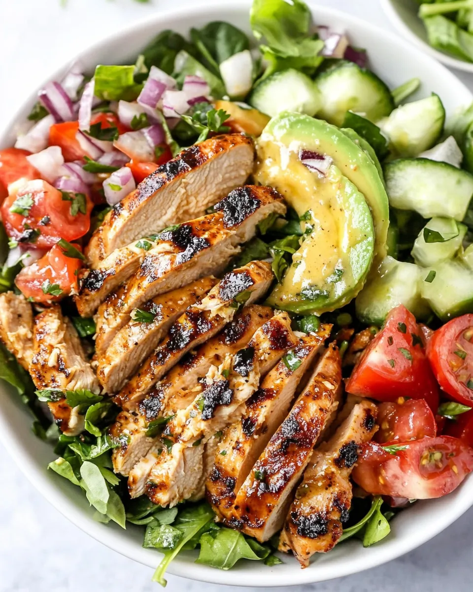 Easy Honey Mustard Chicken Salad recipe photo