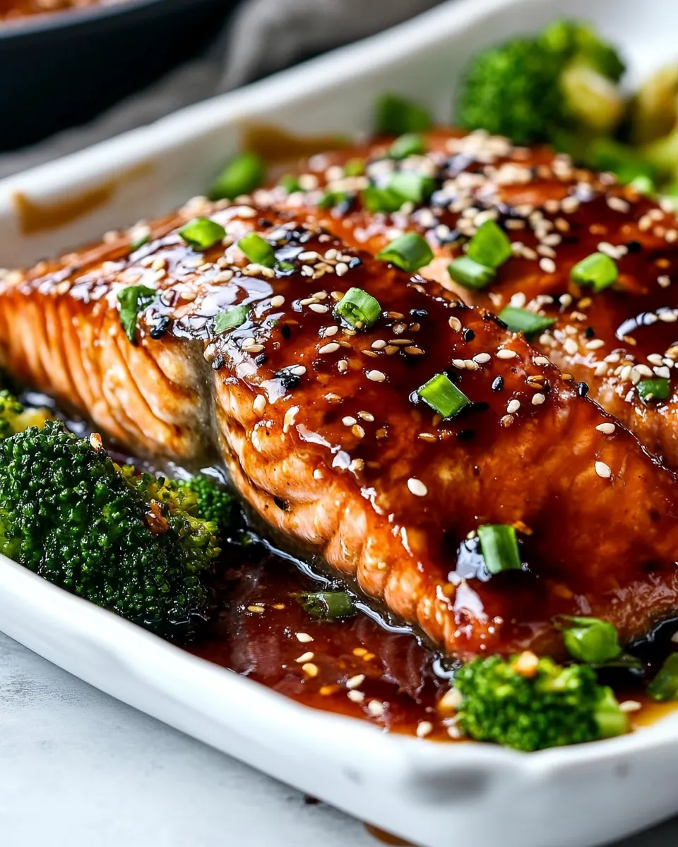 Best Honey Soy Salmon dish photo