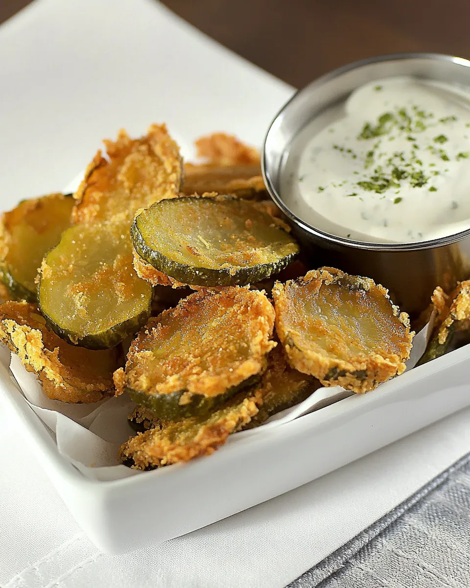 Classic Hooters Fried Pickles Recipe image