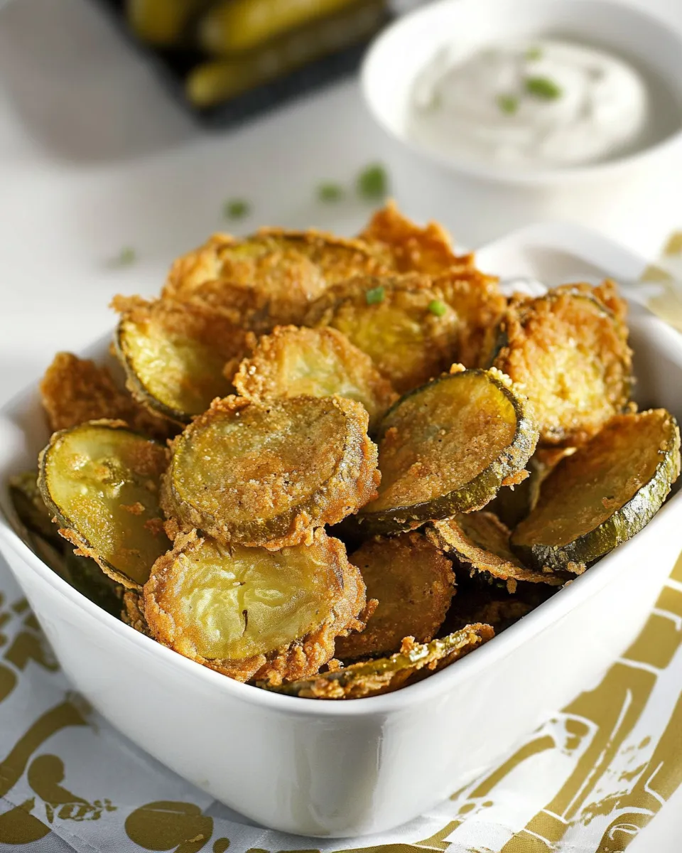 Easy Hooters Fried Pickles Recipe recipe image