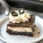 Homemade Hot Fudge Cheesecake Bars photo