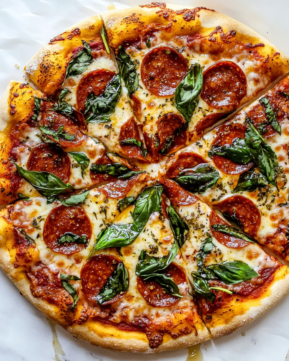 Delicious Hot Honey Pizza shot