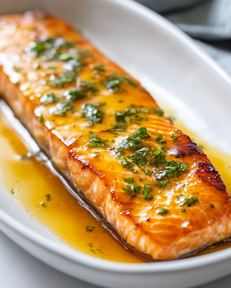 Homemade Hot Honey Salmon photo