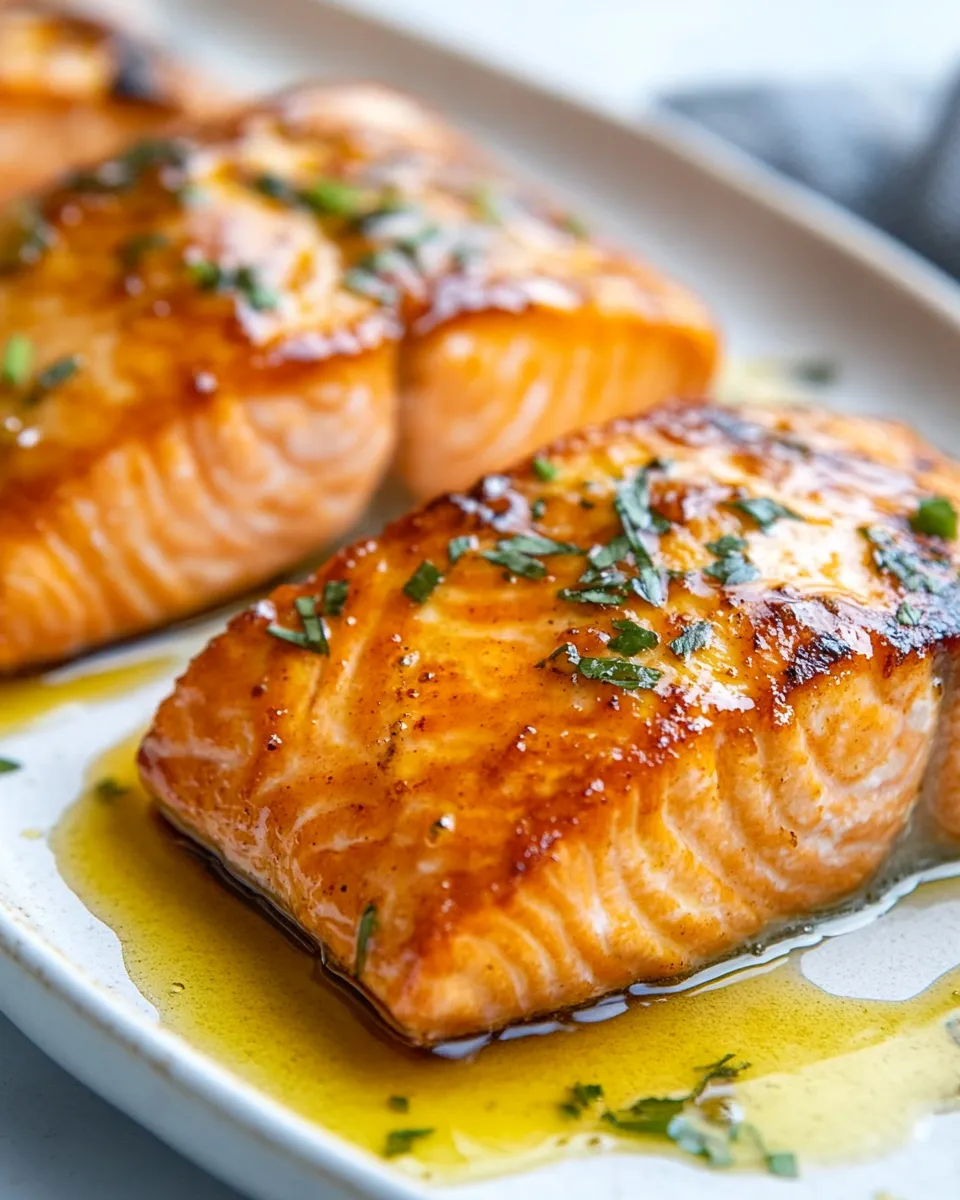 Easy Hot Honey Salmon image