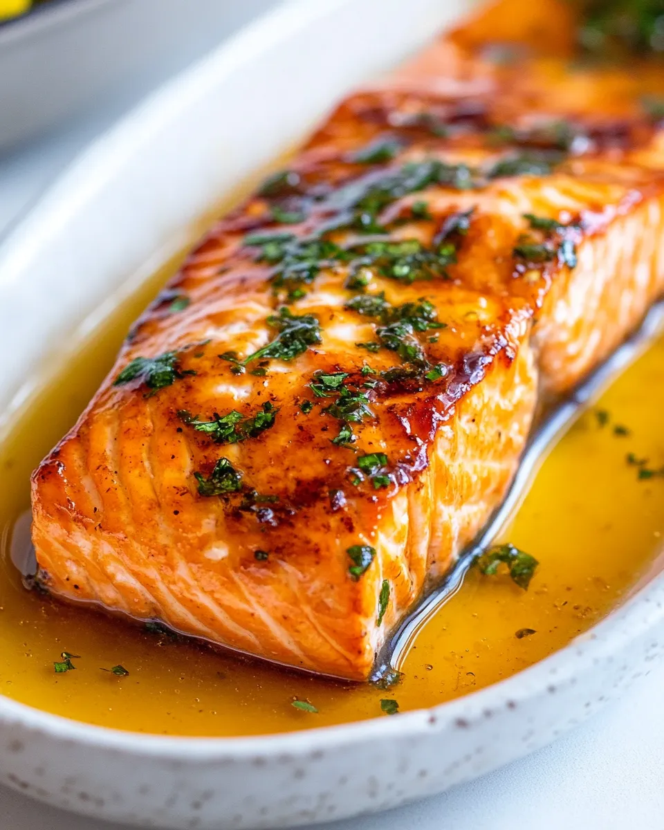 Delicious Hot Honey Salmon recipe photo