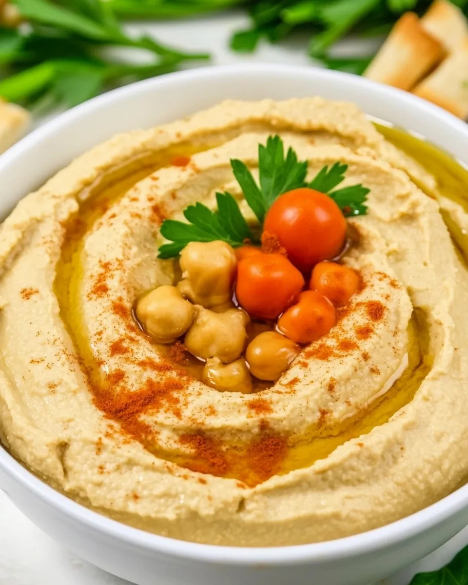 Homemade How To Make Homemade Hummus (Easy Recipe) photo
