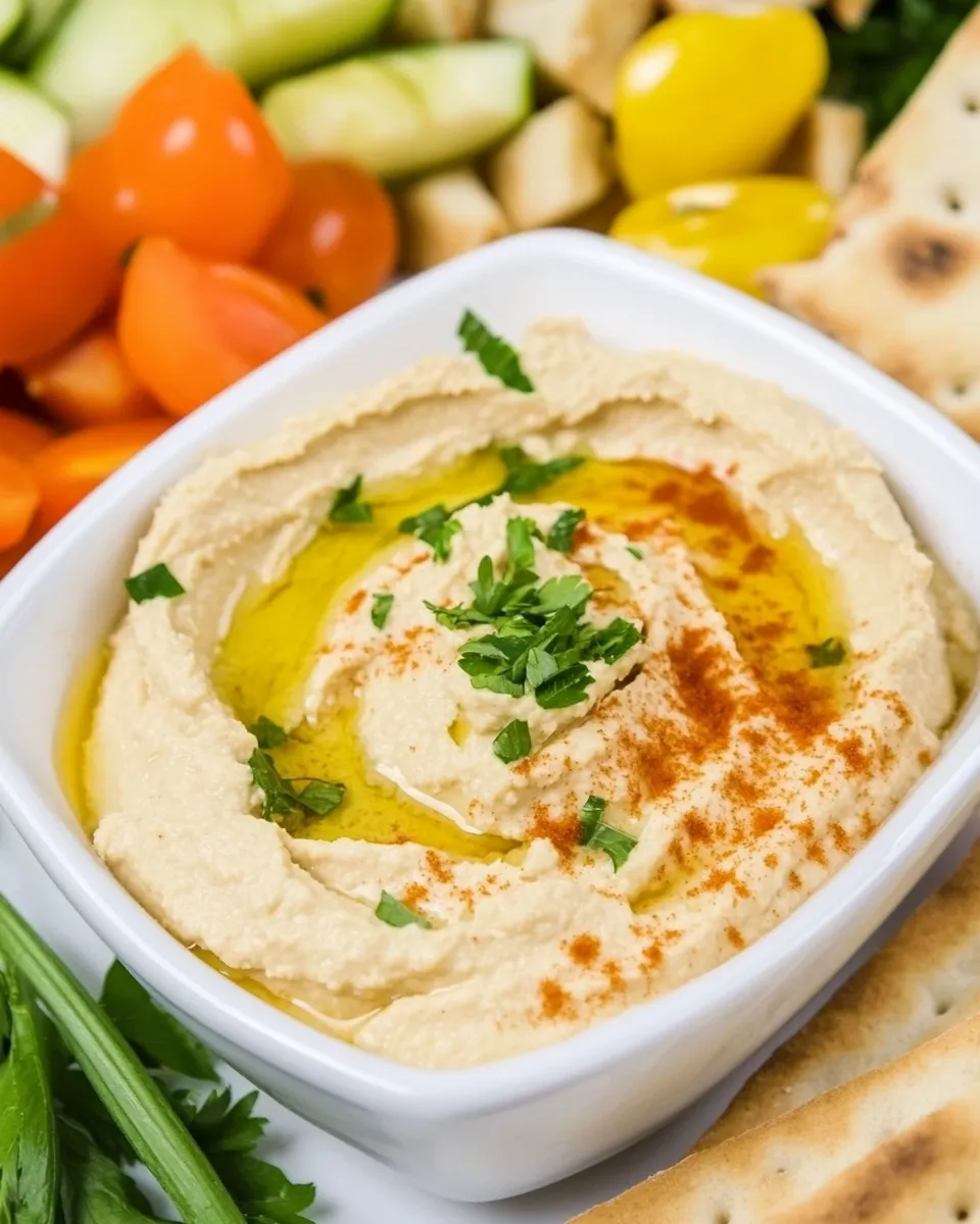 Classic How To Make Homemade Hummus (Easy Recipe) image