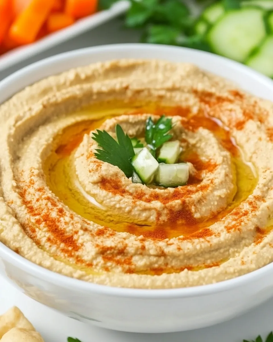 Delicious How To Make Homemade Hummus (Easy Recipe) shot