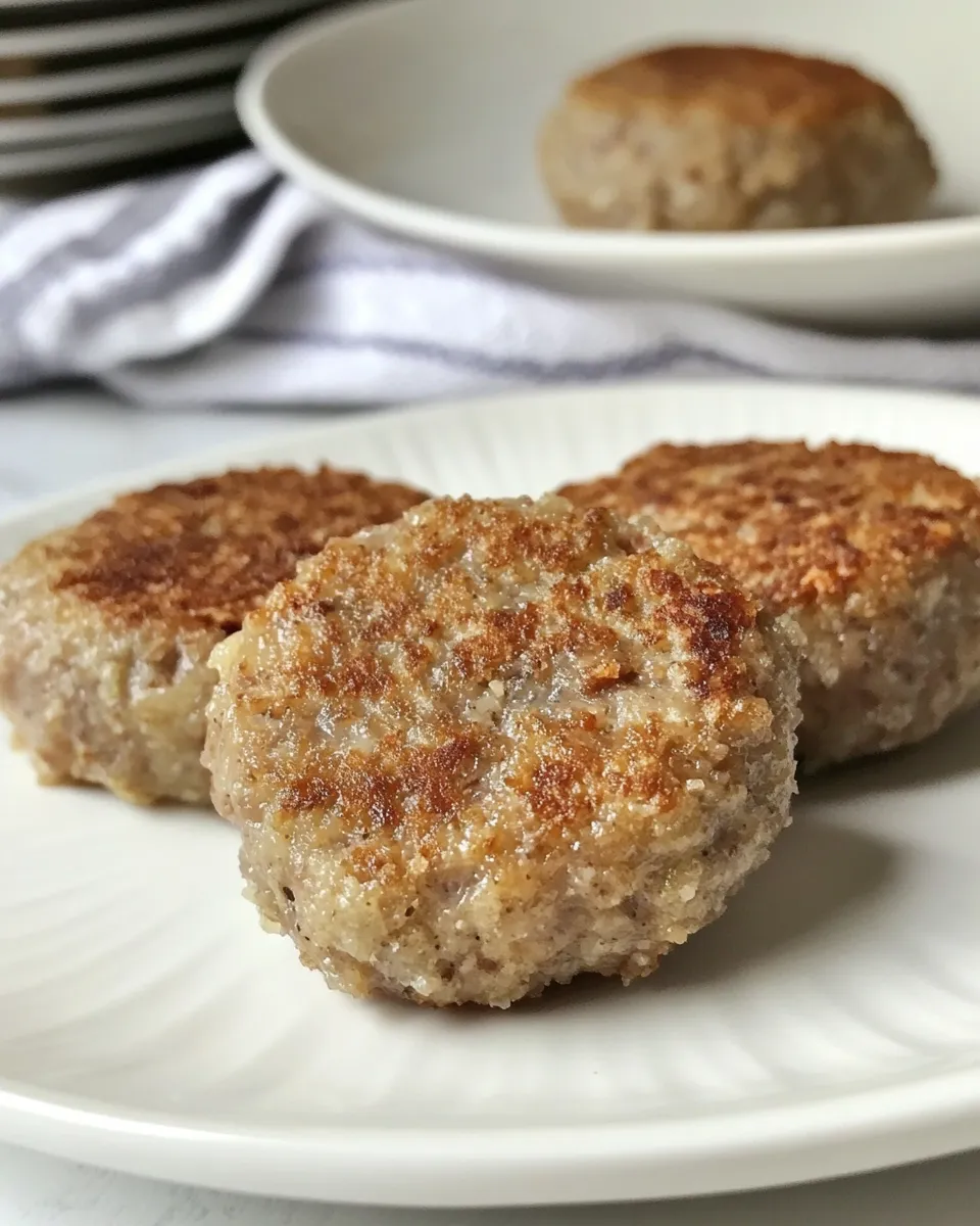 Easy How to Cook Sausage Patties in the Oven recipe image