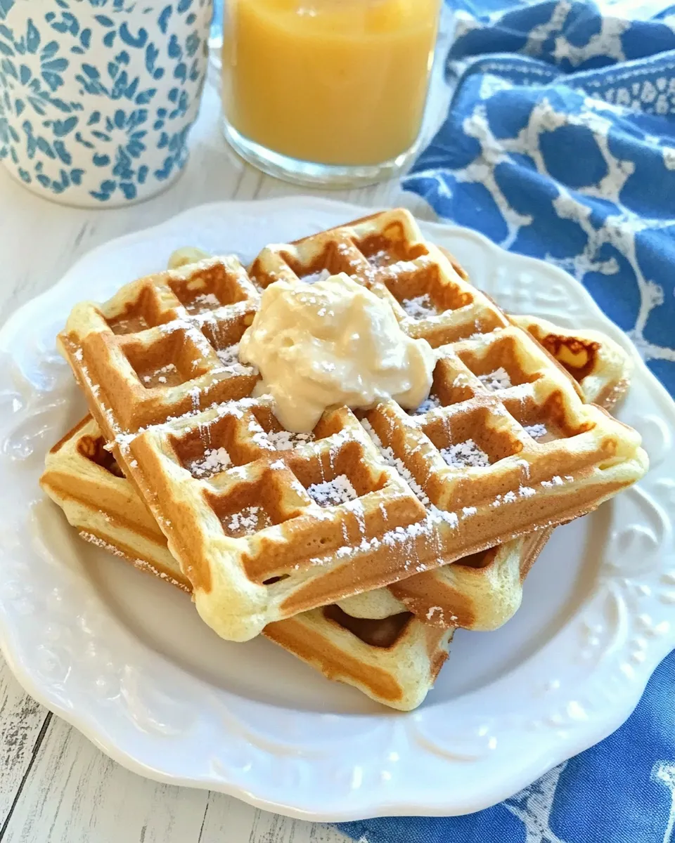 Easy How to Freeze Waffles image