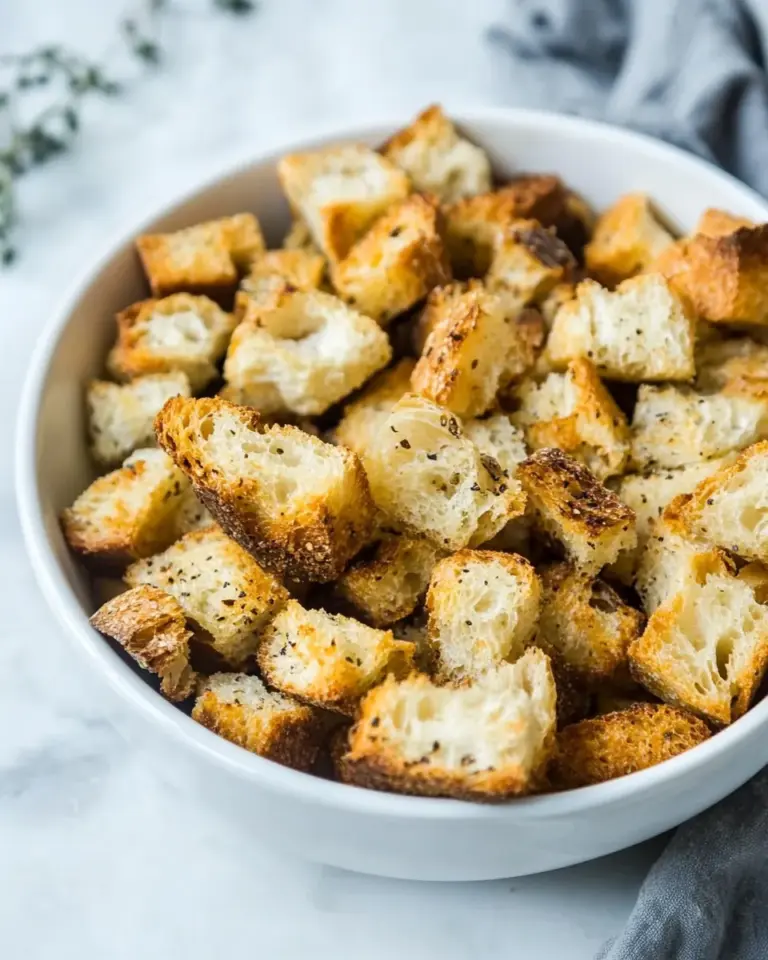 Easy How to Make Croutons photo