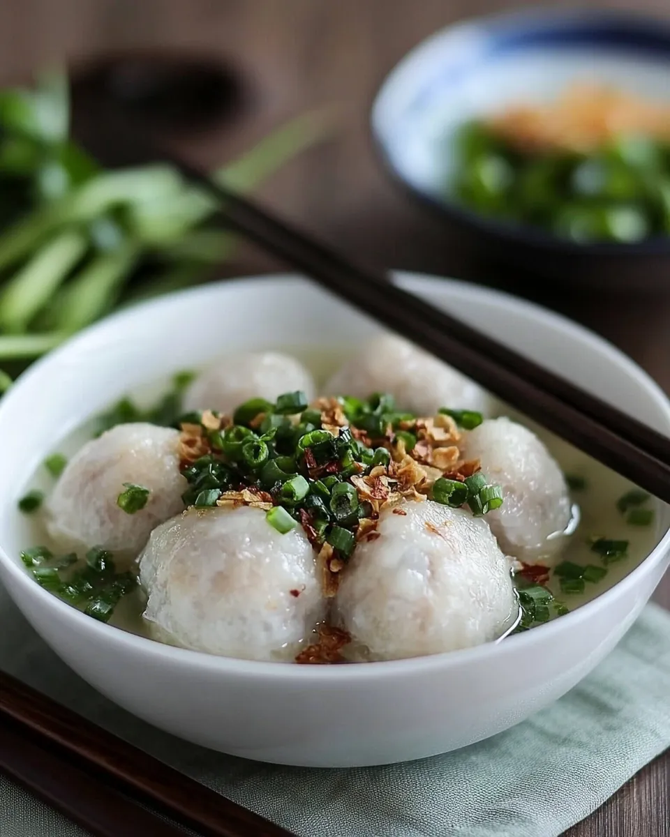 Quick How to Make Fish Balls shot