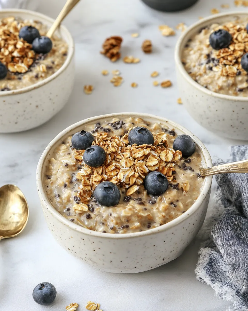 Easy How to Make Overnight Oats (No Added Sugar Recipe!) food shot