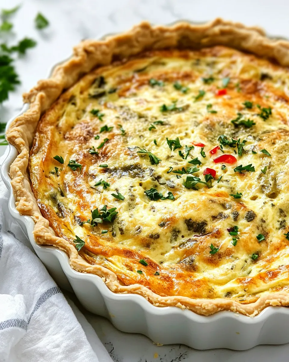 Easy How to Make the Best Quiche shot