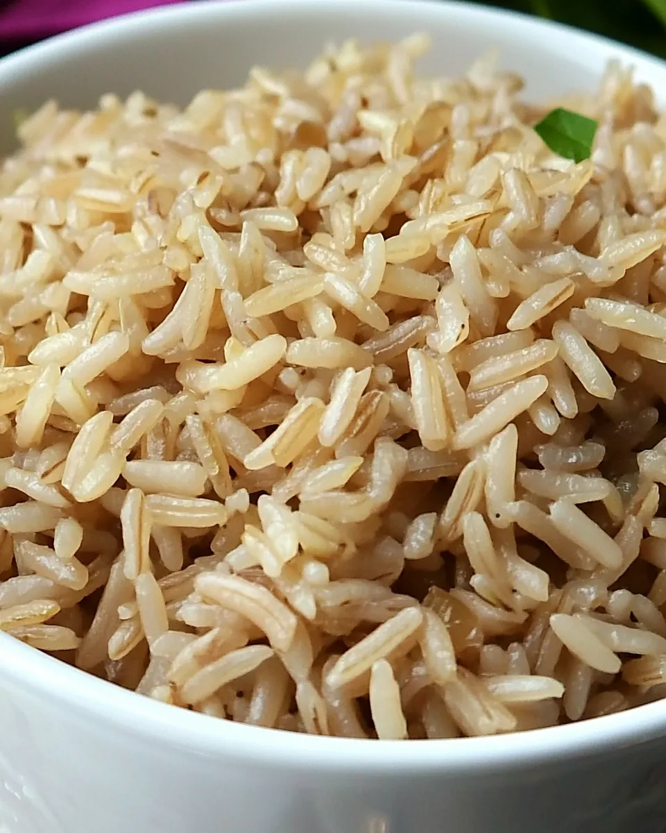 Easy How to make Brown Rice photo