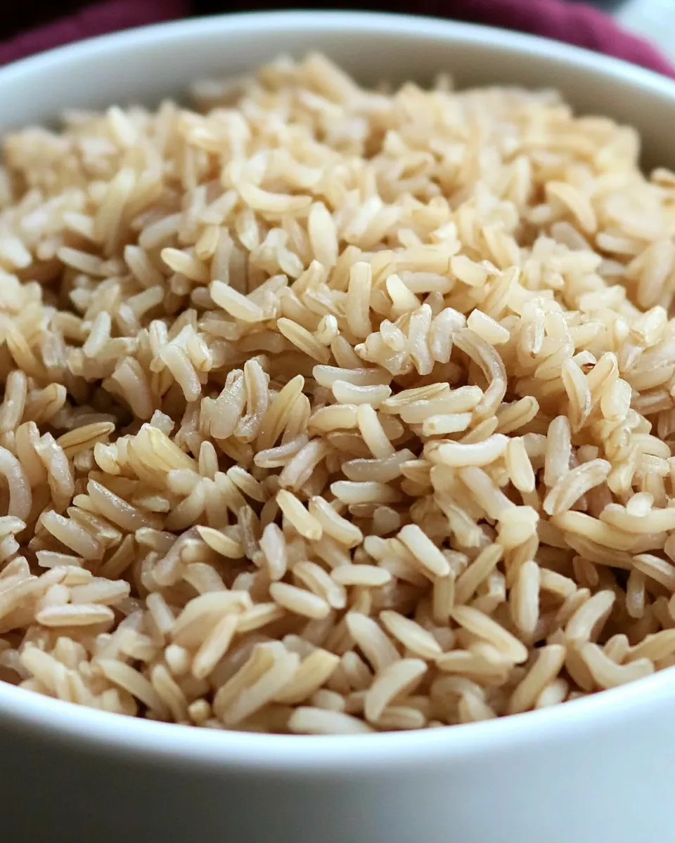 Delicious How to make Brown Rice shot
