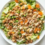Homemade Hummus Crunch Salad recipe photo