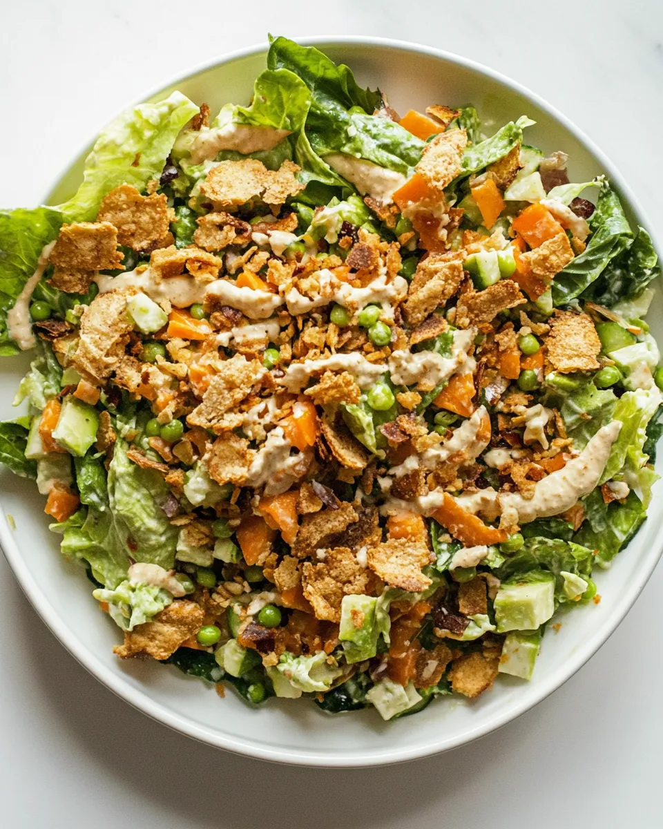 Delicious Hummus Crunch Salad image